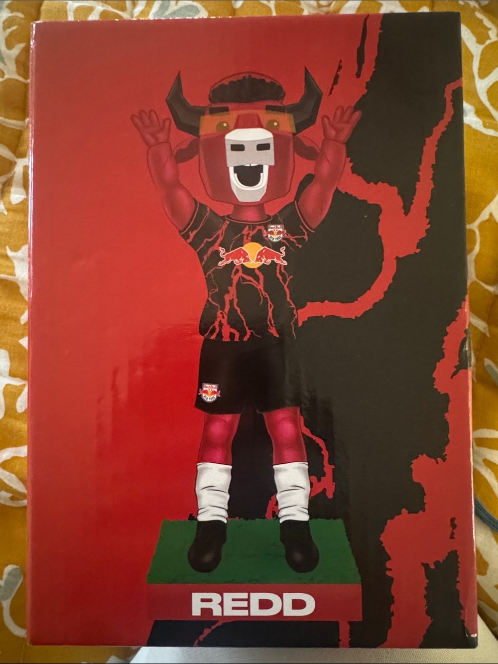 REDD Mascot Home Art Print - Red & Black
